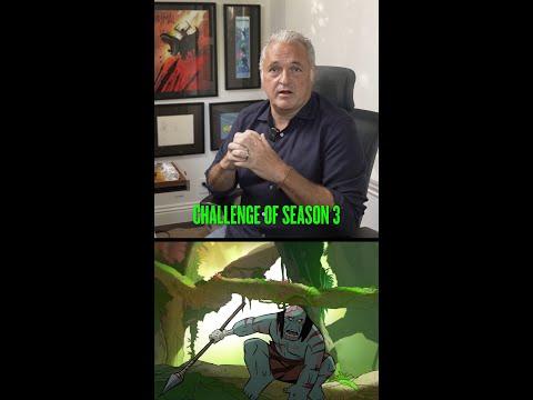 Genndy explaining the challenge of action choreography for Primal Season 3