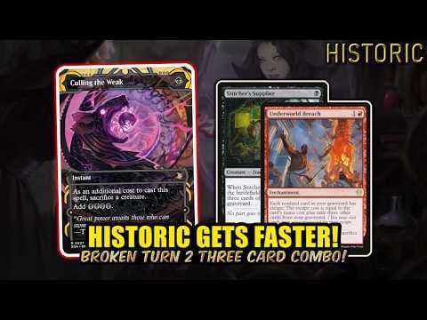 Historic Keeps Getting Faster! | Rakdos Breach/Beseech | Historic BO3 | MTG Arena