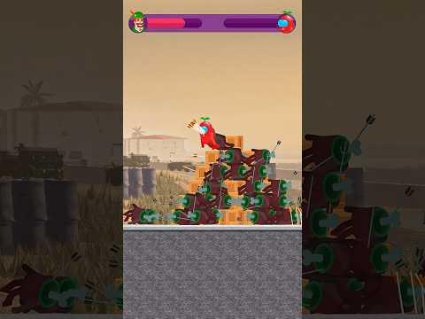 Bowmasters: Archers vs AmongUs — They Never Expected This Ending 🎯🤯