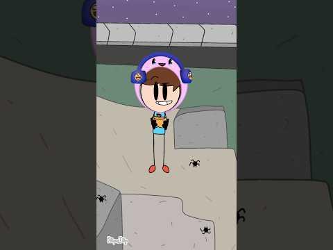 Trick Or Treat 🎃👻 (Collab Bluhberry) #animation #halloween #collab