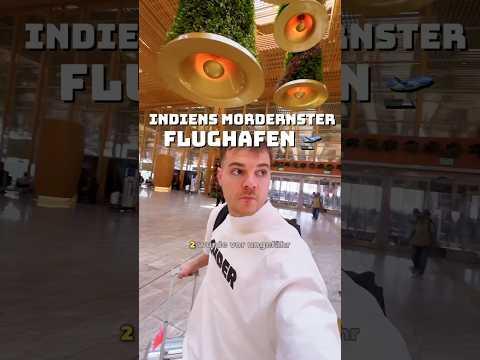 Indiens modernster Flughafen, wow! #shorts