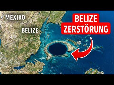 Dieses gewaltige Ozeanloch in Belize alarmiert Experten