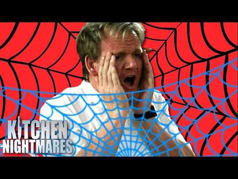 gordon gets webbed up by some sort of man spider | Full Episode | Kitchen Nightmares