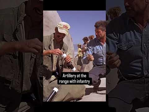 Artillery and Infantry