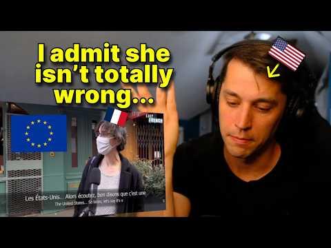American reacts to What French People Think About The U.S.