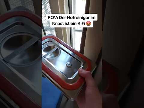 POV: Der Hofreiniger im Knast ist ein KiFi - KNAST VLOG