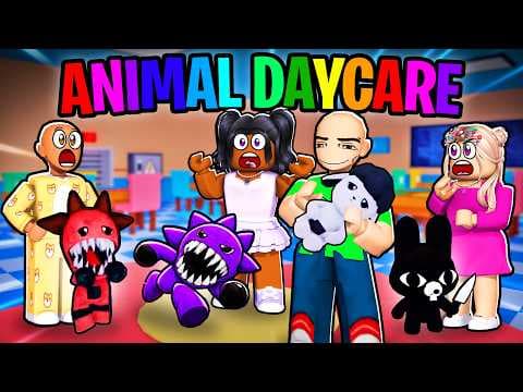 ANIMAL SCHOOL | Roblox Funny Moments