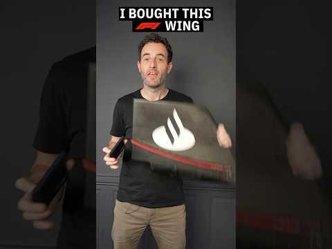 I BOUGHT THIS F1 WING