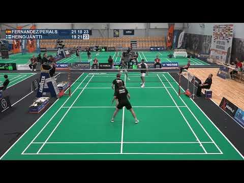 Match point - Fernandez / Perals vs Heino / Jäntti - MD, SF - Latvia International 2025