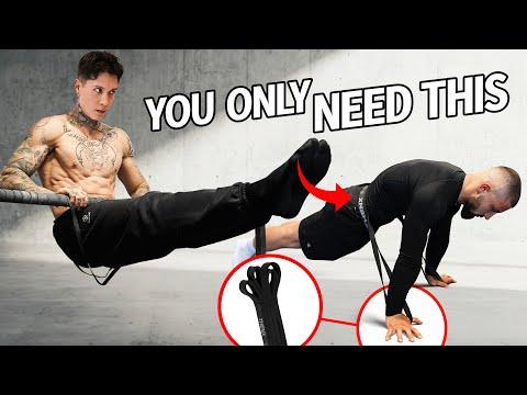 THE BEST CALISTHENICS SKILLS TO LEARN (RESISTANCE BANDS) Ft THENX TEAM