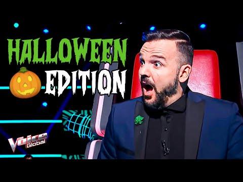 SPOOKY Voices Gave the Coaches CHILLS 👻 | The Voice Halloween Special
