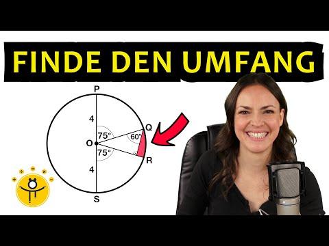 Wie groß ist der UMFANG der roten Fläche?