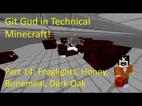 Froglights, Dark Oak, Bonemeal and Honey farms! "Git gud in Technical Minecraft", Java 1.21 Part 14