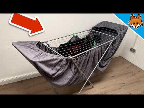Du hast Bettwäsche immer FALSCH aufgehängt💥(Ohne es zu wissen)🤯