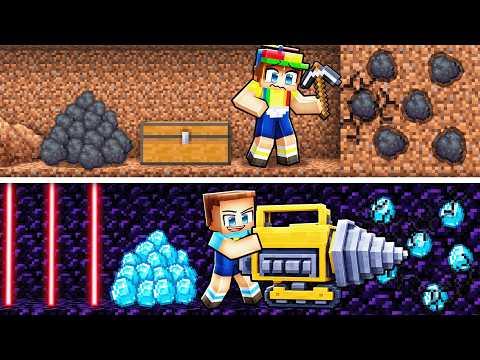 DIRT vs DIAMOND: Power ESCAPE BATTLE in Minecraft!