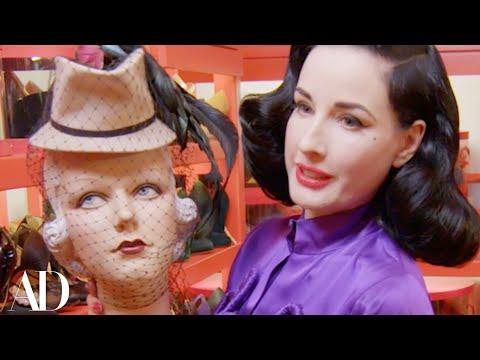 Inside Dita Von Teese’s Vintage Accessories Collection