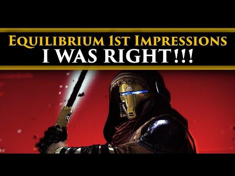 Destiny 2 Lore - Equilibrium Dungeon Lore 1st Impressions! (Turns out I was right!)