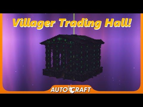 New Villager Trading Hall! (AutoCraft ep.144)