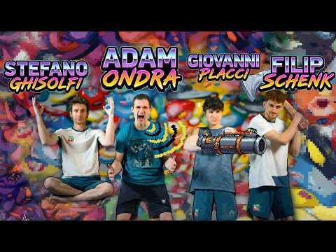 Spraywall Slayers | Adam Ondra, Stefano Ghisolfi, Filip Schenk, Giovanni Placci