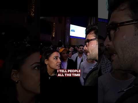 talking to AOC about Zohran Mamdani