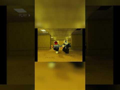 backrooms jumpstyle trend with my brother, cousin and my uncle #shorts #roblox 