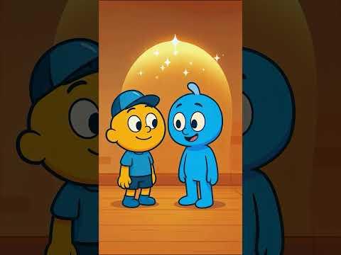 Blue Friend Starts the Magic