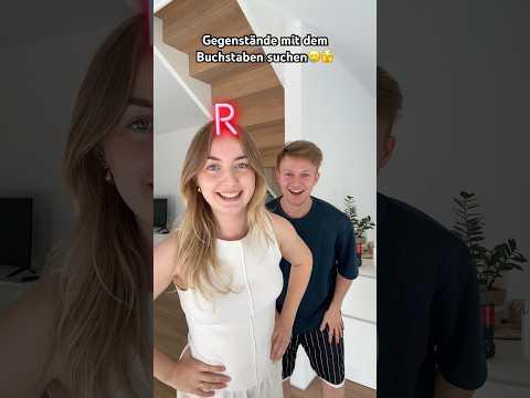 Gegenstände mit dem Buchstaben suchen eskaliert🥲 | Echtso #shorts
