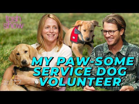 My Paw-some Service Dog Volunteer - Melissa Rubin | Tosh Show