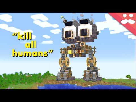 Making cute (killer) robots in Minecraft