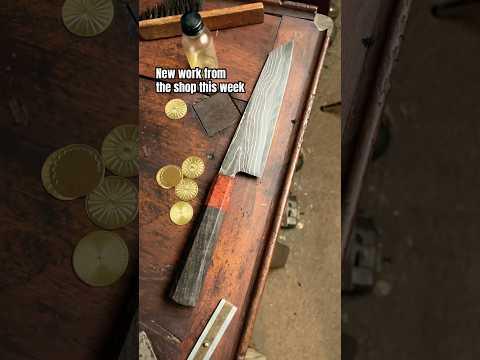 This is one of many that we are bringing with us to the New York Custom Knife Show this weekend!