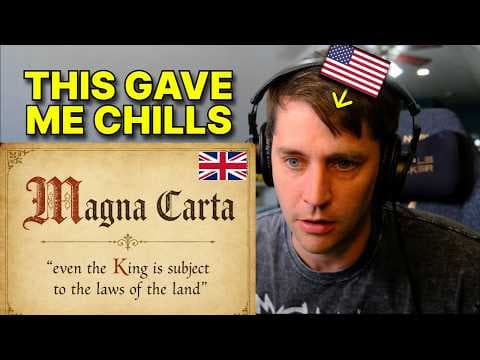 American reacts to The Magna Carta