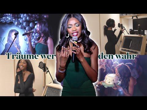 Ich performe meinen ersten Song live + Musikstudio Behind the scenes