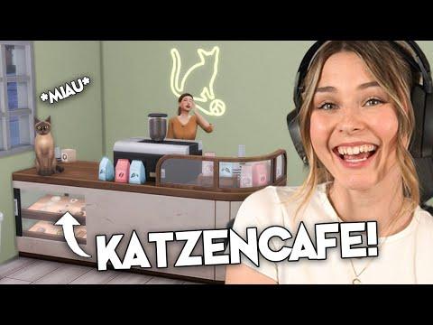 Umbau in unserem KATZENCAFE in Die Sims 4! | simfinity