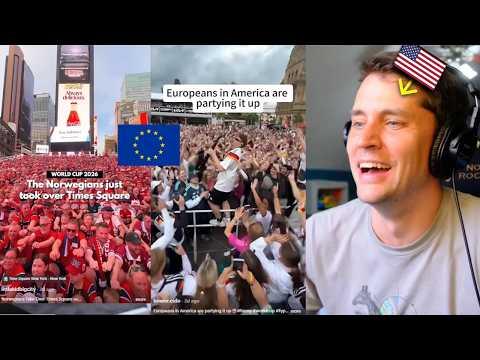 Europeans have Invaded America and the Americans DON'T WANT THEM TO LEAVE!