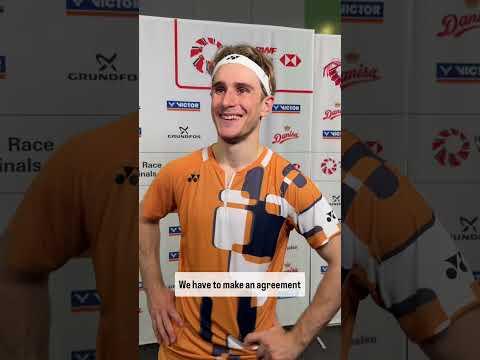 Alex Lanier is though to the Semi Final of the Danish Open 2025 #badminton
