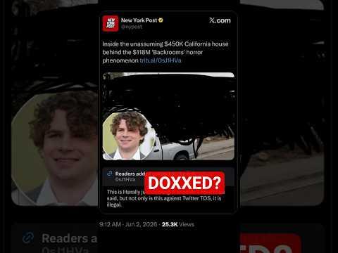 The New York Post DOXXED The Backrooms YouTuber?