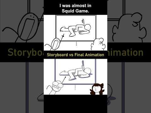 Storyboard vs Animation: I was almost in Squid Game. (shot 19)