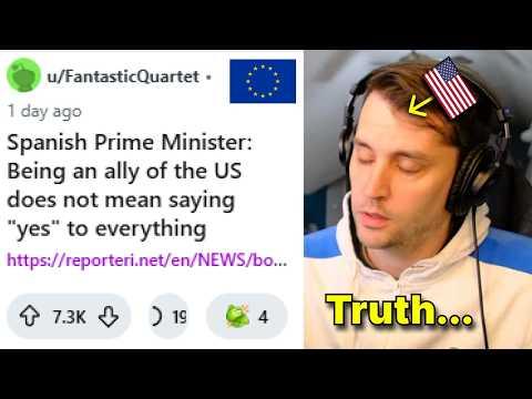 American reacts to Europe Turning on the USA