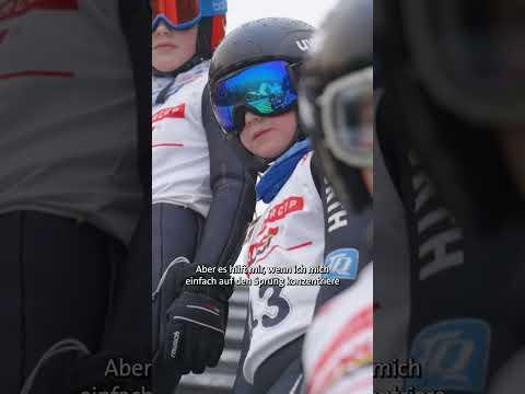 Skispringerin mit Höhenangst?! | Schau in meine Welt #shorts