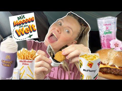 SO SO LECKER, oder? 😍 MC DONALDS NEWS aus alles Welt 😍 Boba Mc Flurry, Shaker Fries, Samurai Burger