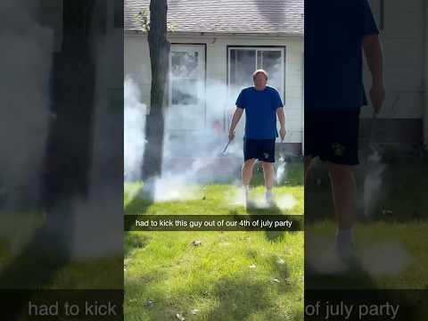 he ruined the party