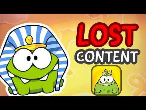 Cut the Rope Time Travel - Unused / Beta Content
