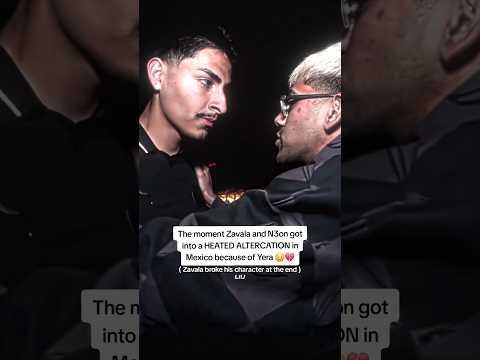 The moment Zavala and N3on got into a HEATED ALTERCATION in Mexico because of Yera 😳💔