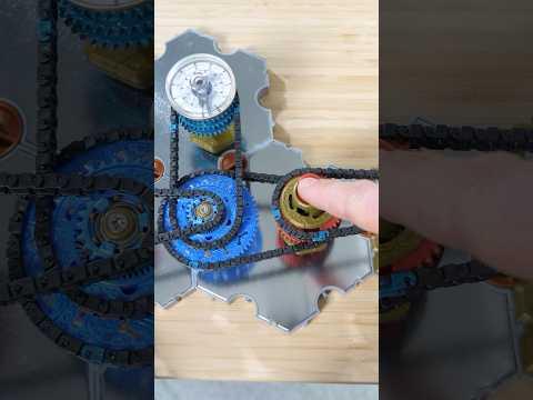 Making a computer out of gears and chains