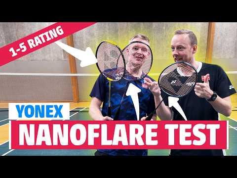 Testing every Yonex Nanoflare Racket! - Which one is the best?