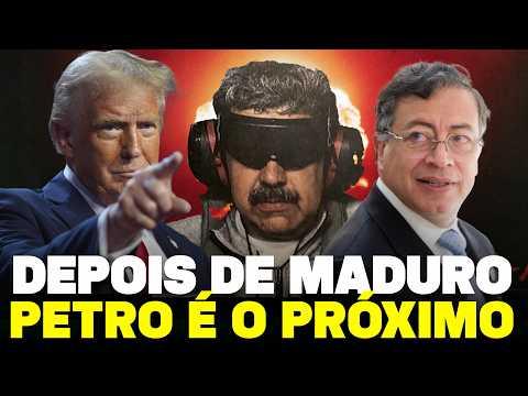 PETRO NA MIRA DE TRUMP: SERÁ PRESO AINDA ESTE ANO! IGUAL MADURO!