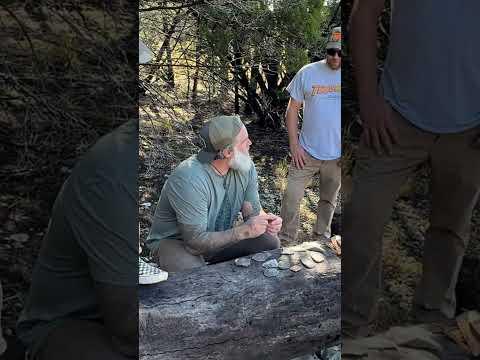 Stone Tools BUTCHER a Texas Feral Hog #survival #primitiveskills #flintknapping #texas #hog #food