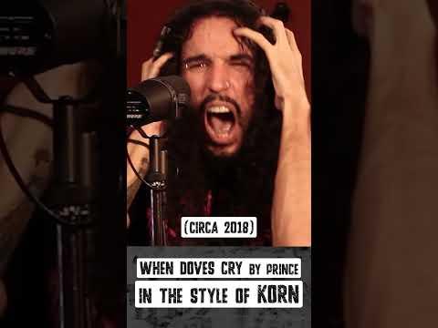 Prince - When Doves Cry in the style of KoRn #korn #shorts