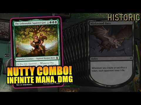 Unbeatable Squirrel Girl Goes Infinite With NUTTY Combo 🐿️🌰🌰 | Historic BO3 | MTG Arena