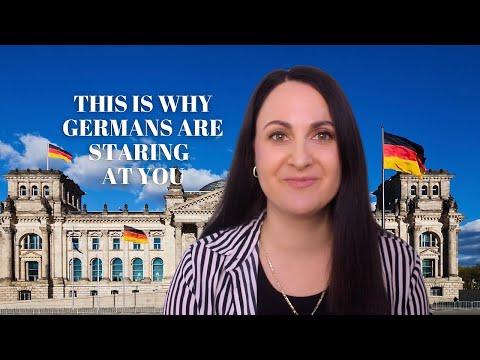 5 SURPRISING REASONS WHY GERMANS ARE STARING AT YOU 🇩🇪 The truth about the ''German stare''